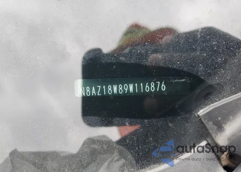 2009 Nissan Murano S from USA, damaged, VIN JN8AZ18W89W116876